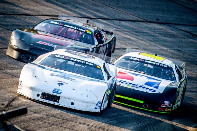 Oktoberfest Race Weekend La Crosse Speedway in West Salem, Wisconsin